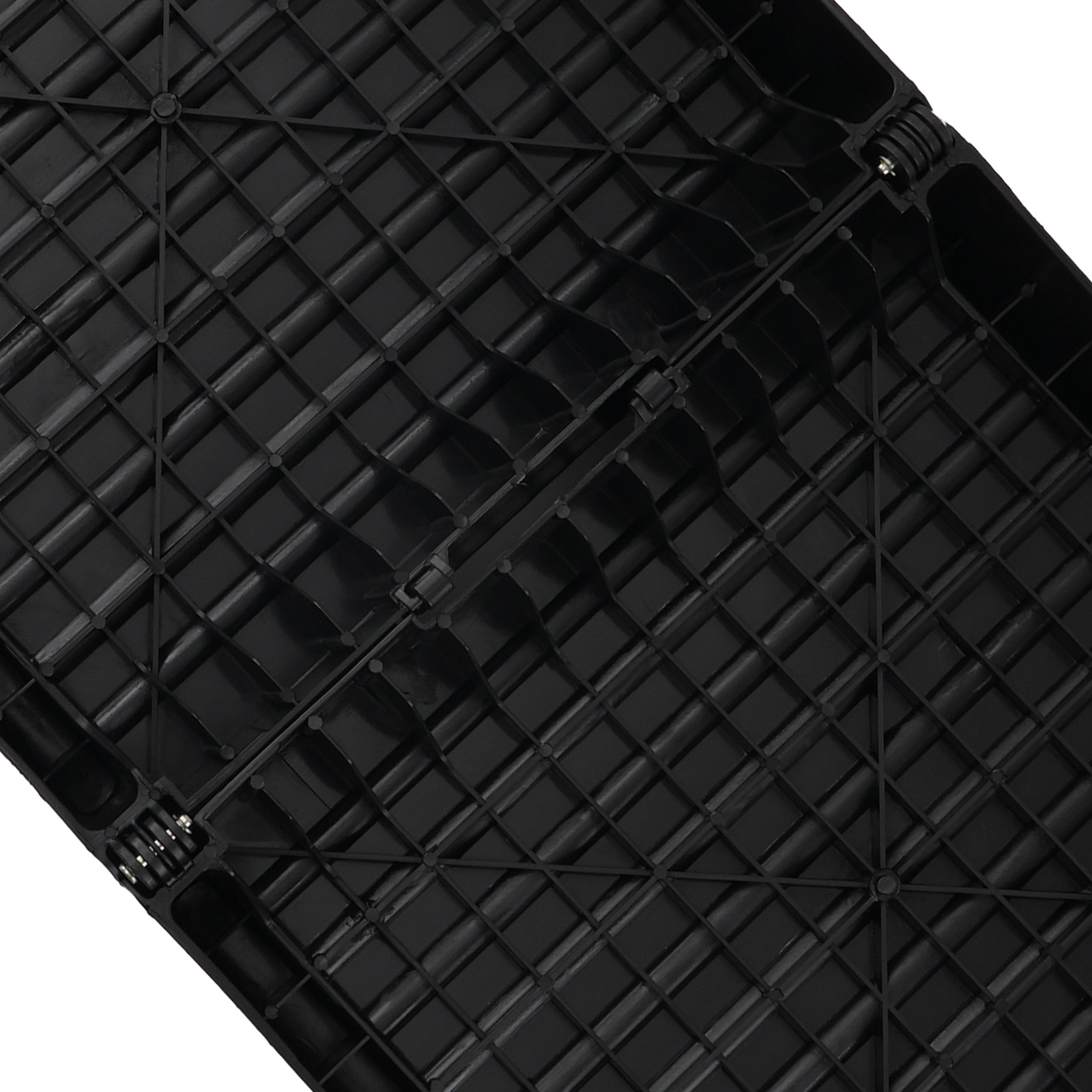 Durable Plastic Dog Ramp Weather Resistant Easy Clean Tri-Fold Portable