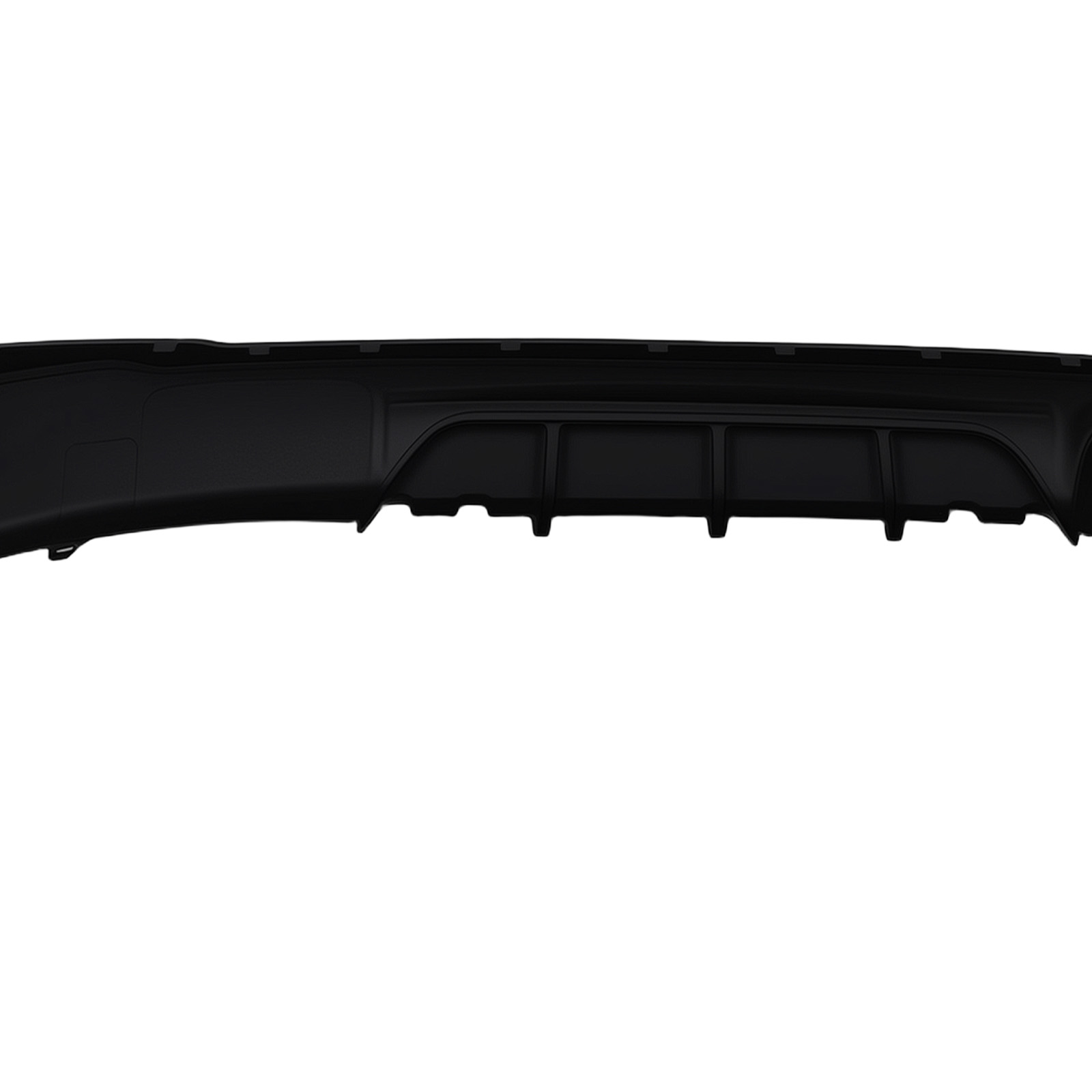 Black Rear Valance for BMW 2 Series F22 F23 M Sport 2014-2021 Diffuser PP