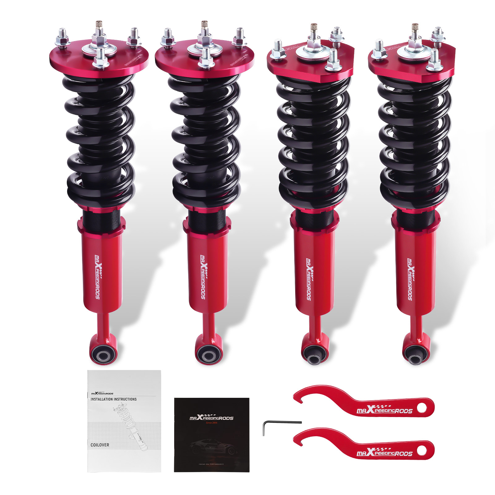 4pcs Damper & Height reglable Coilover Amortisseur  for Lexus IS250 GS350 RWD