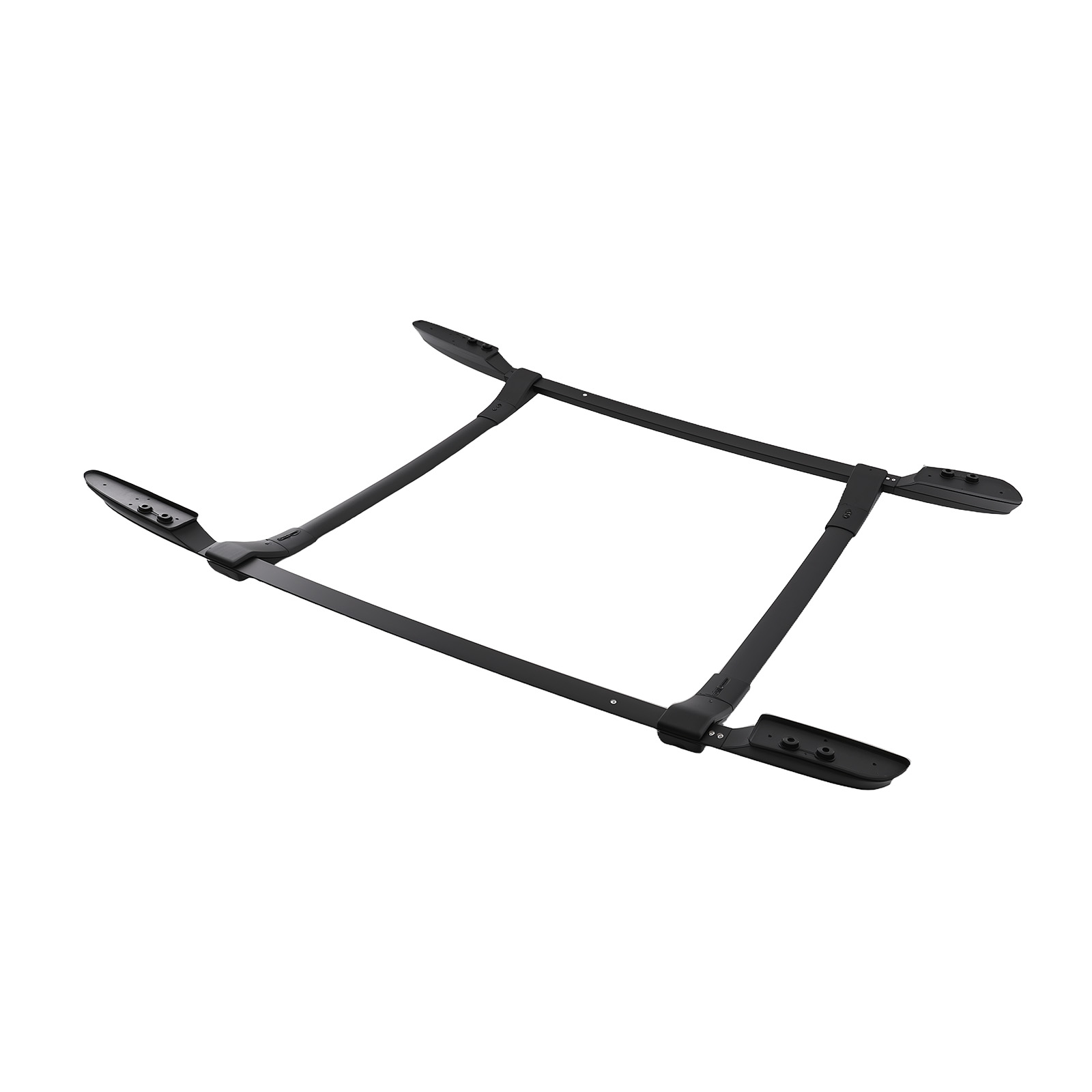 4Pcs Roof Rails Rack Cross Bars Kit For Toyota RAV4 MK4 2012-2019 Black