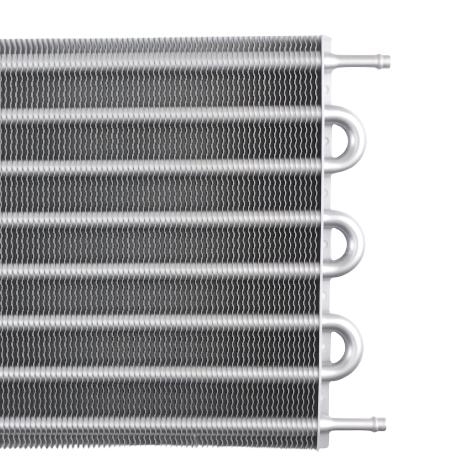 8 Row Universal Engine Transmission Oil Cooler Aluminum Radiator Kit 10 Inch