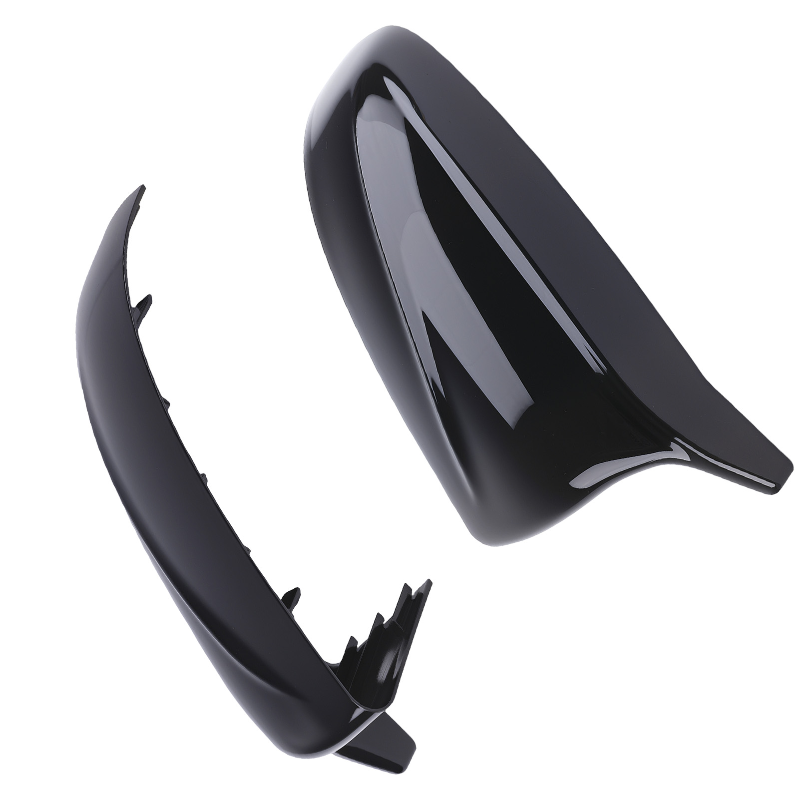 Wing Mirror Cover Caps  for BMW X5 E70 X6 E71 07-13 51162182697 Gloss Black Kit