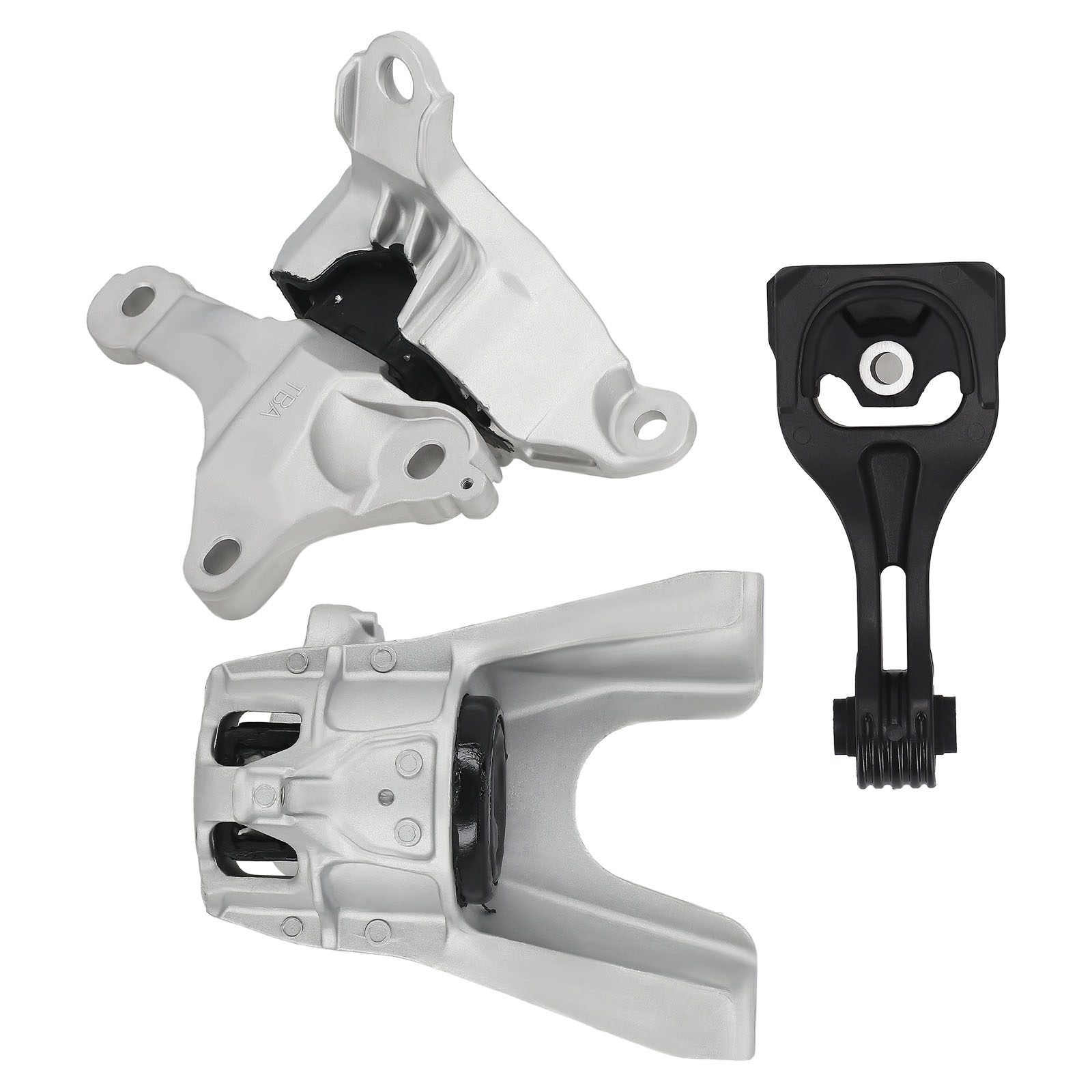 3X Motor & Transmission Mount Set For Honda Civic L4 2.0L 2016 2017-2020 EM7324