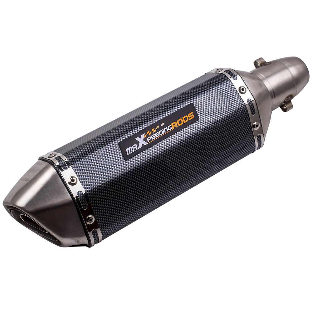 38-51mm For Motorcycle ATV Bike Exhaust Muffler Pipe W/ DB Killer Slip