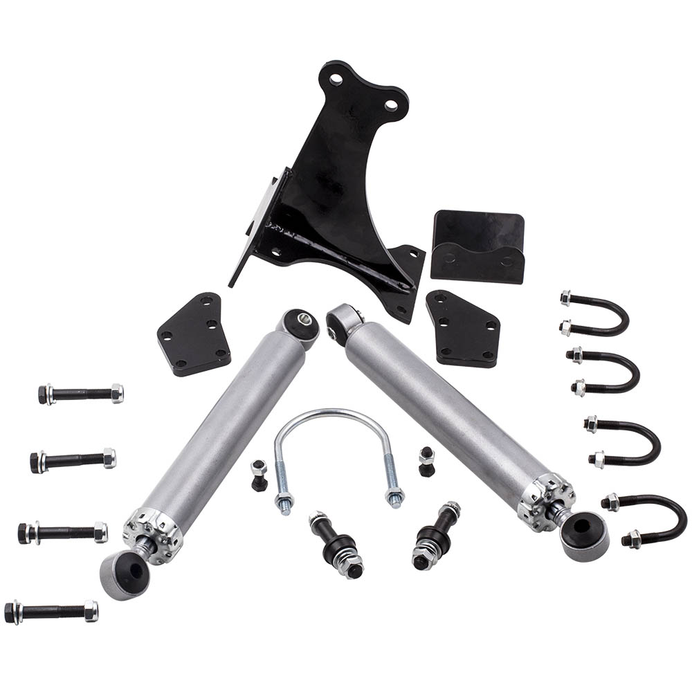 for Ford F250,F350 Super Duty Dual Steering Stabilizer Kit 20052016