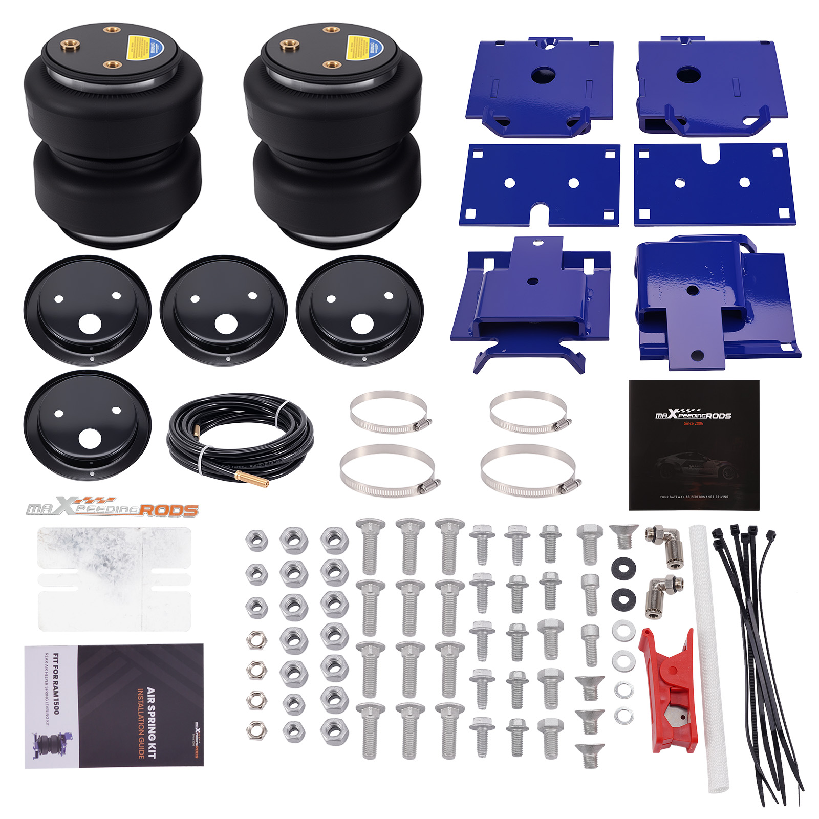 Kit de suspension pneumatique for Dodge Ram 1500 Pickups 2009-2018 RWD 4WD