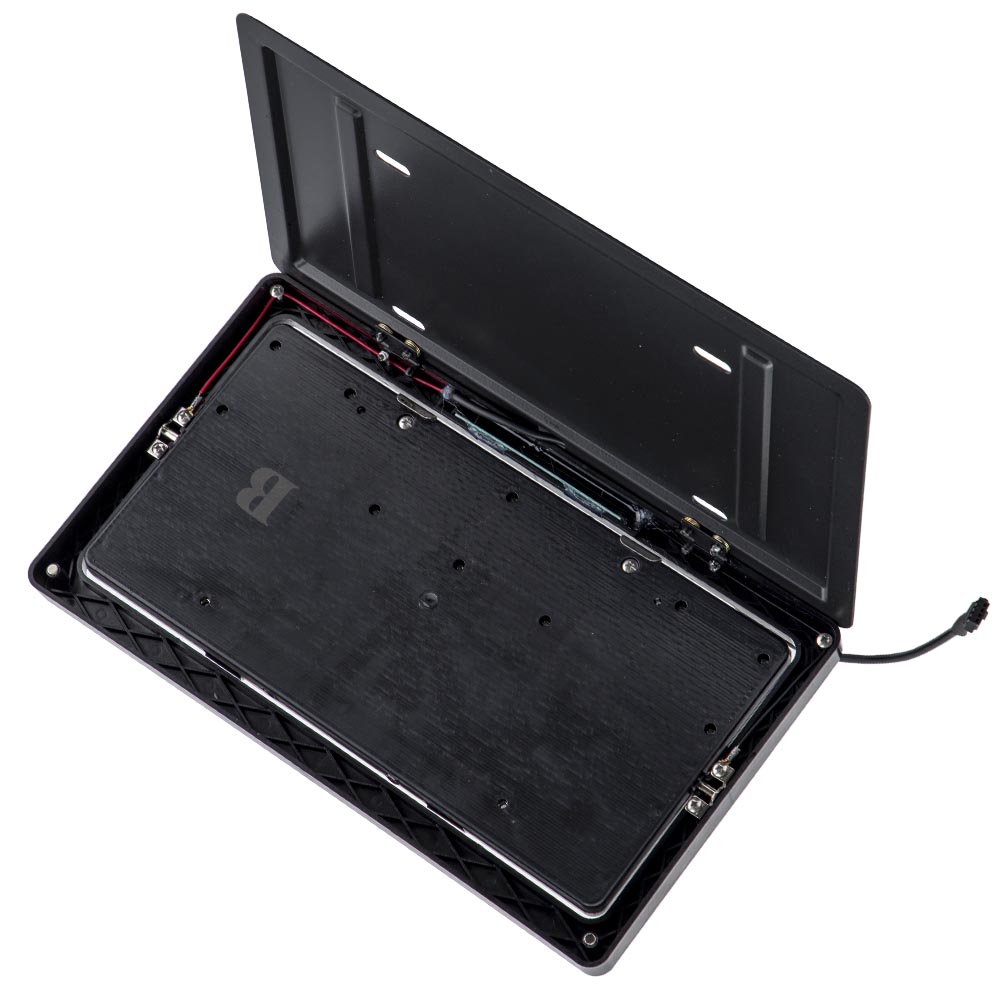 1X USA Remote Control Retractable Hide Hidden Flip License Plate