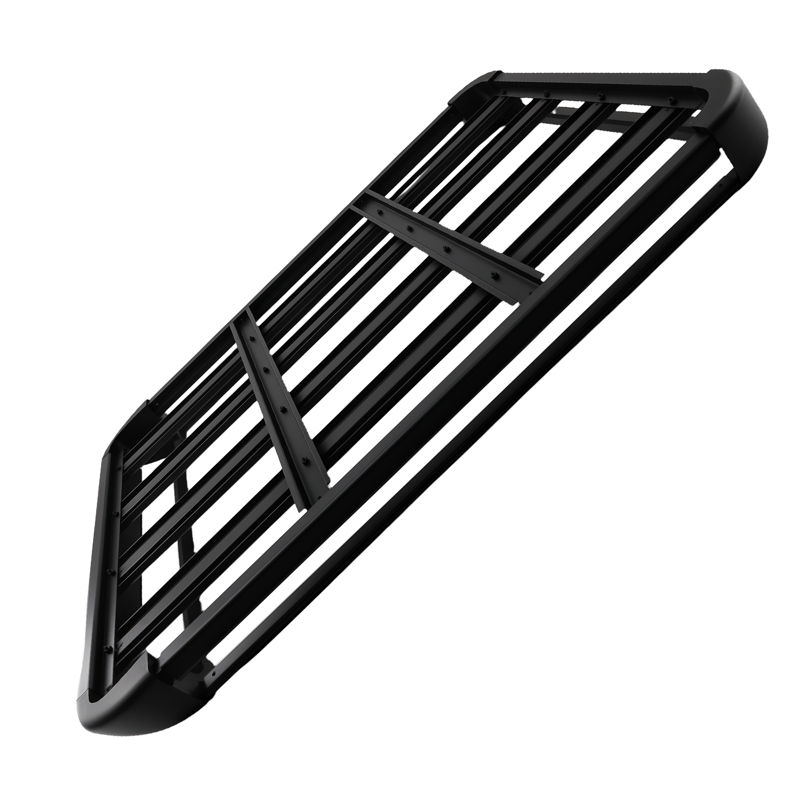 127cm Universal Aluminum Car Roof Rack Basket Cargo Luggage Carrier Bar BLACK