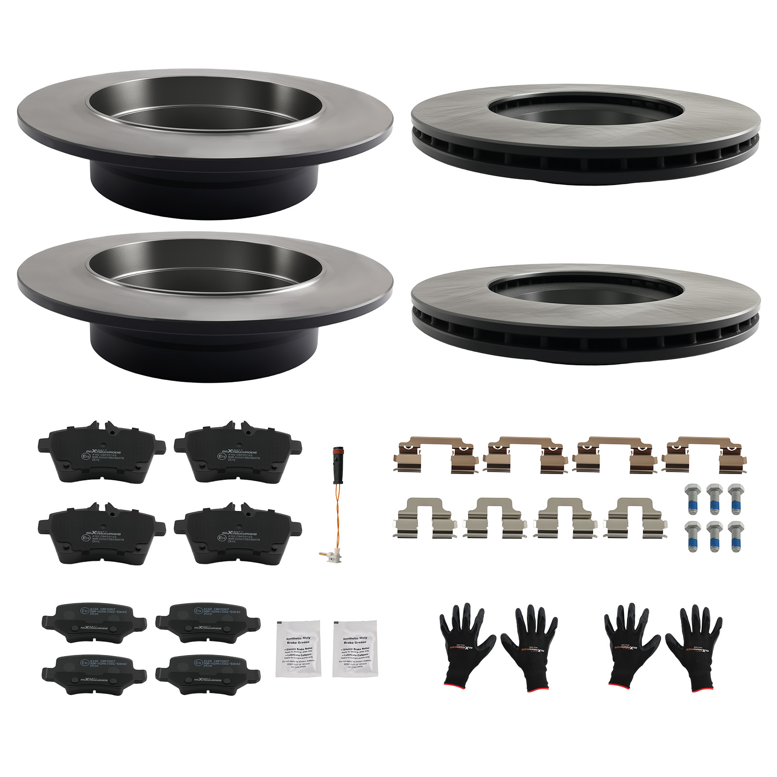 Ensemble Disques Freins Plaquettes for Mercedes-Benz W169 W245 04-12