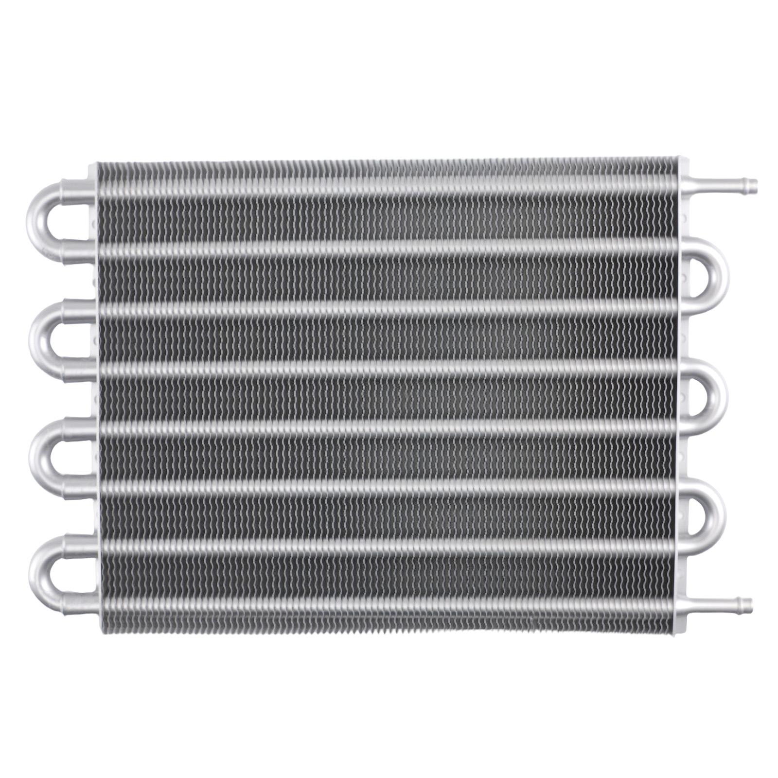 8 Row Universal Engine Transmission Oil Cooler Aluminum Radiator Kit 10 Inch