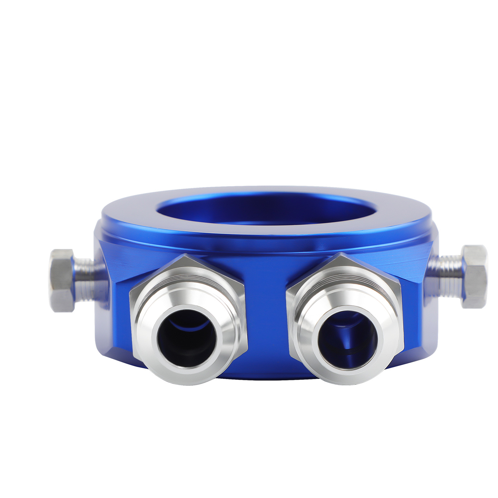 19 Row An10 Universal Engine Transmission Oil Cooler Kit+Filter Adapter Hose Kit