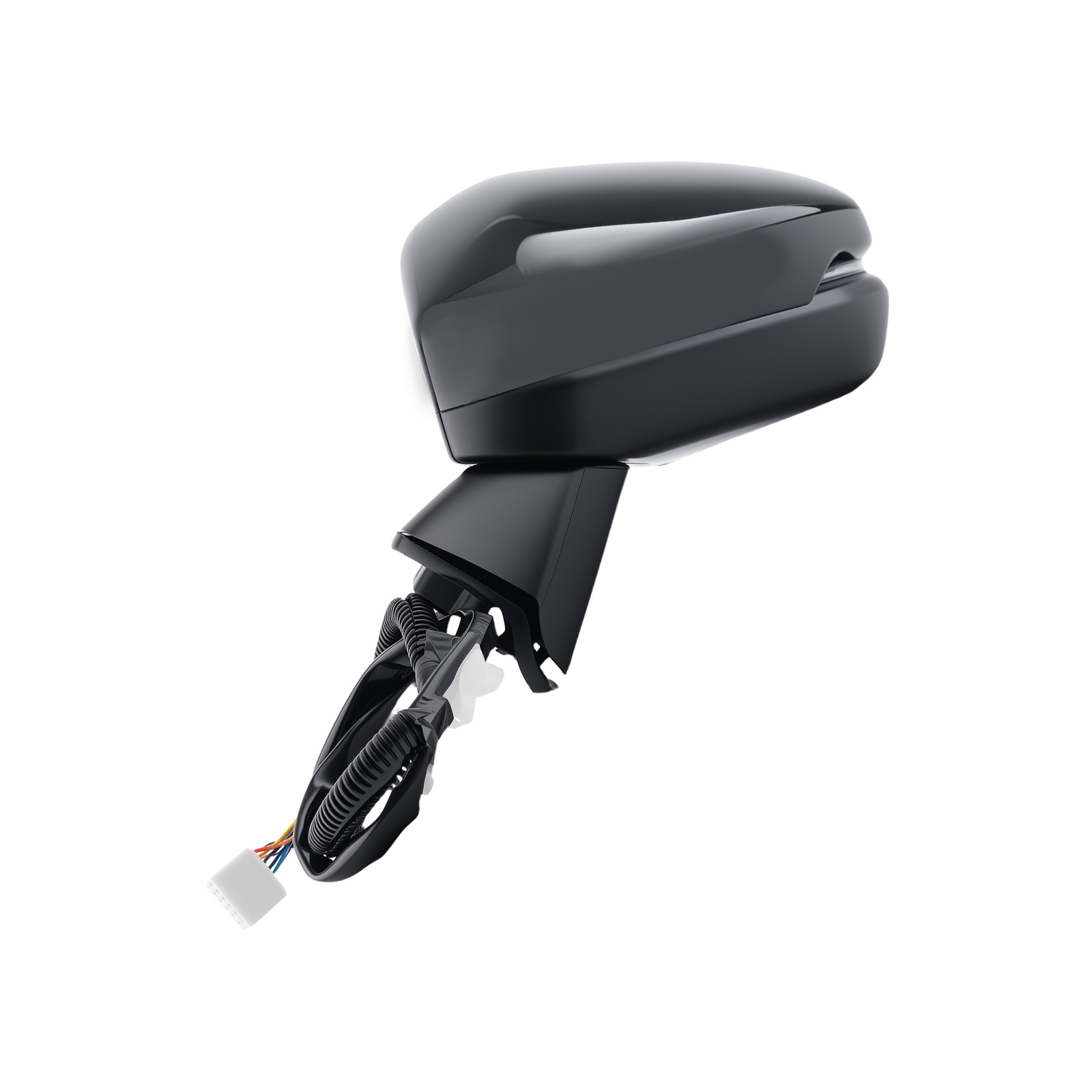 Side Mirror Left for Honda CR-V Hybrid 2023-2024 Glossy Black Power Heated