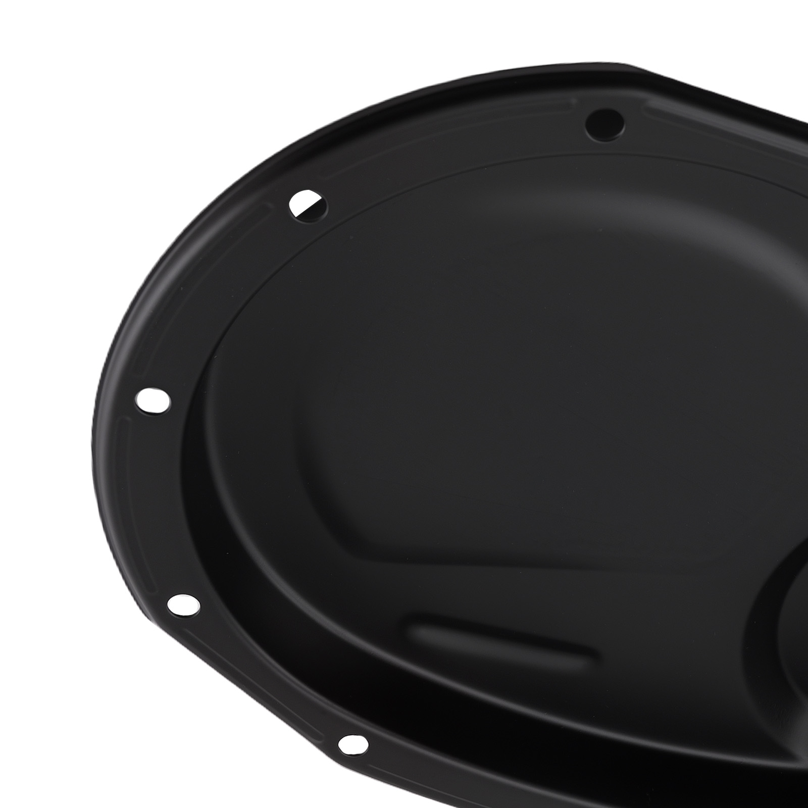 Black Steel Engine Cover for Chevrolet Small Block 283-400 V8 1958-86