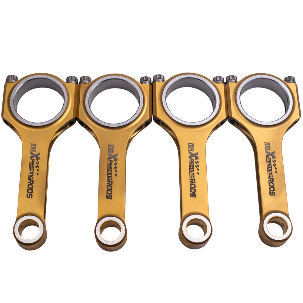 Bielles H Racing 4pcs for Delta HF/155 Q4/Abarth 131 ARP2000 4340 Steel