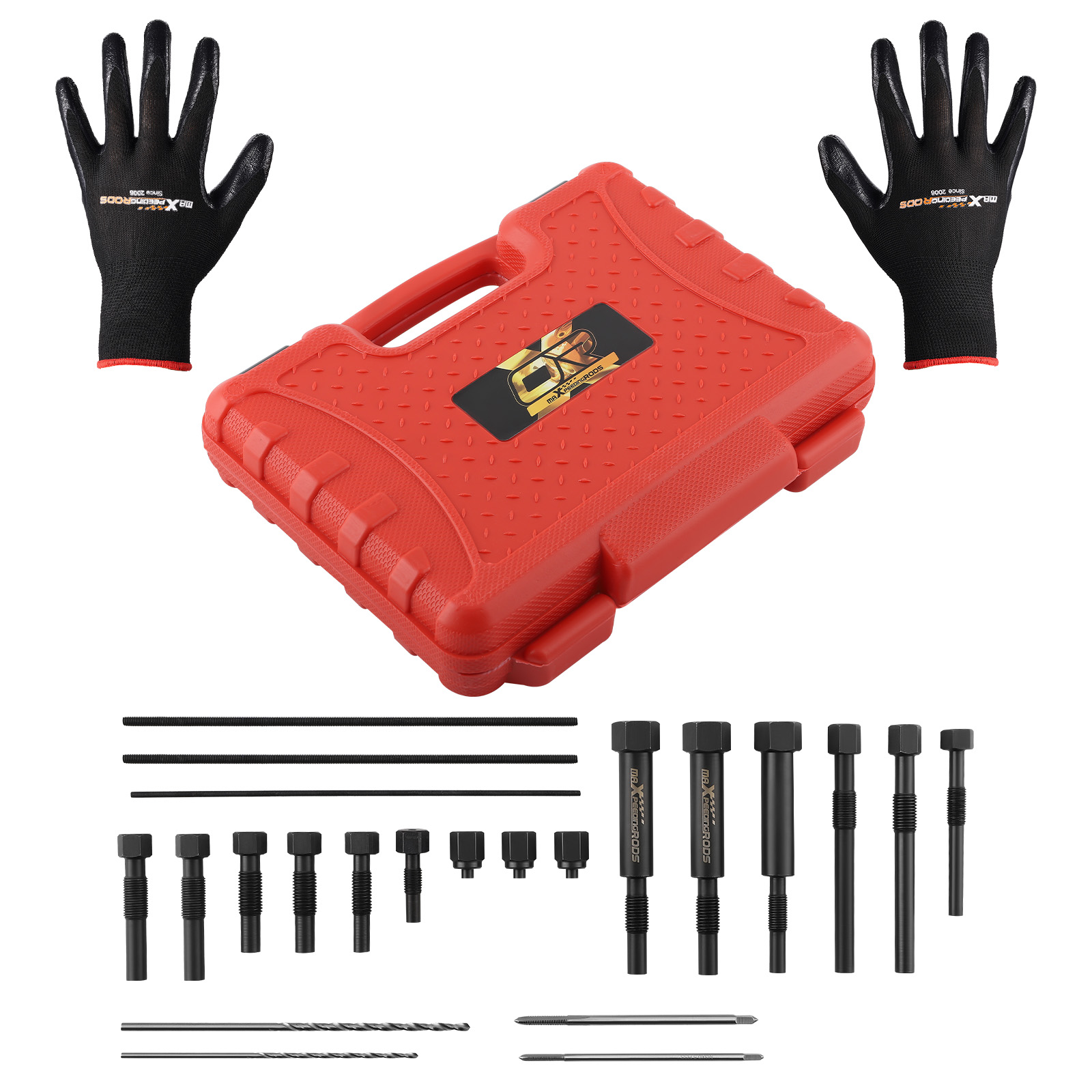 22X  Damaged Heater Glow Plug Removal Remover Extractor Tool Set Kit M8 M10