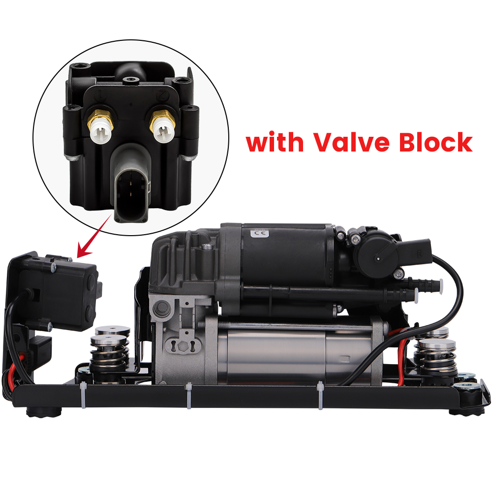 COMPRESSEUR D'AIR+ VANNE + Support 37206789450 for BMW 5ER 5GT F11 7er F01