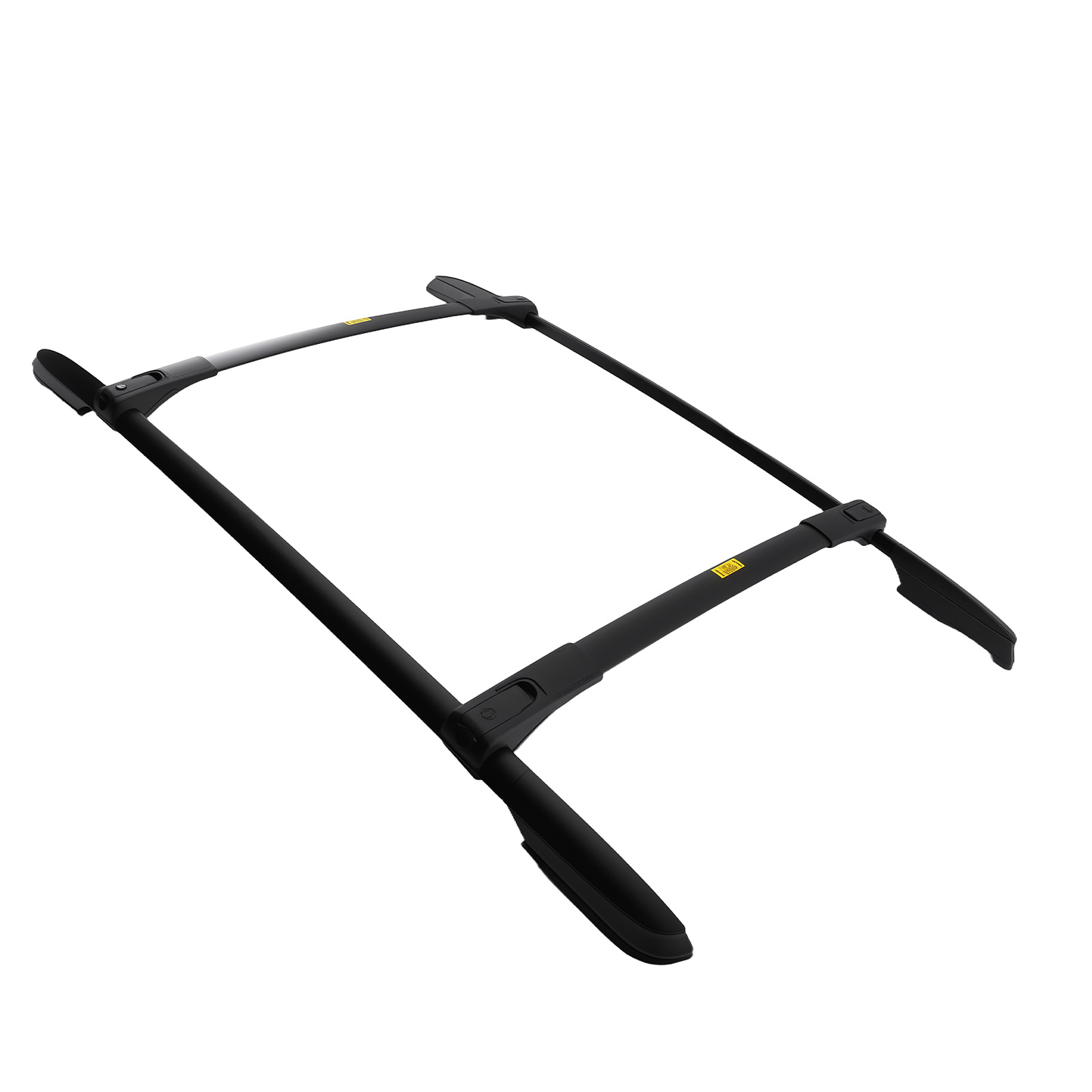 4Pcs Roof Rails Rack Cross Bars Kit For Toyota RAV4 MK4 2012-2019 Black