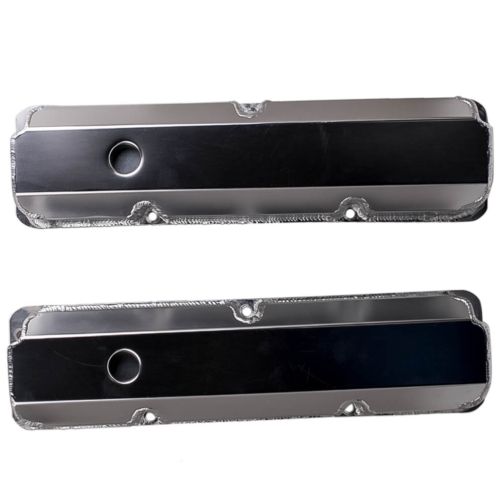Aluminum VALVE COVERS w/ Bolts FOR FORD BB FE 352 390 406 427 428 Pair 19571976 eBay