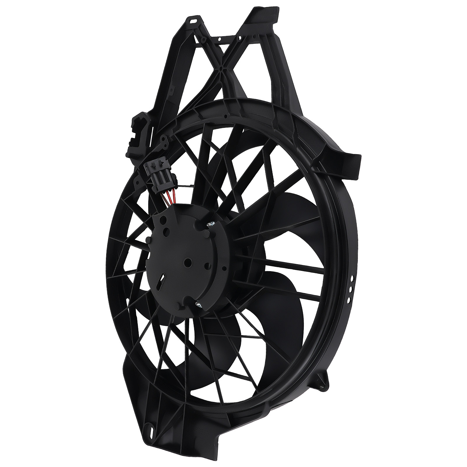 Engine Radiator Cooling Fan Assembly for Ford Mustang V6 3.8L/3.9L 1999-2004