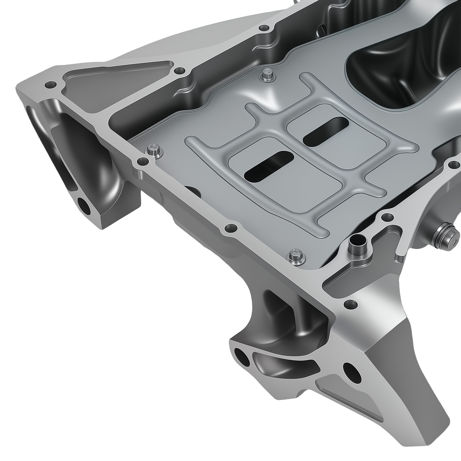 Oil Pan for Honda Civic 1.5L Turbo 2016-2020 OE 264-865 Silver Center Sump