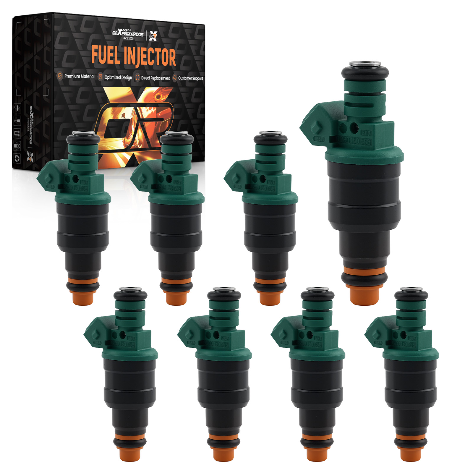 8X Gas Fuel Injectors Set for Pontiac Firebird GTO Trans Am 1985-2006 Kit
