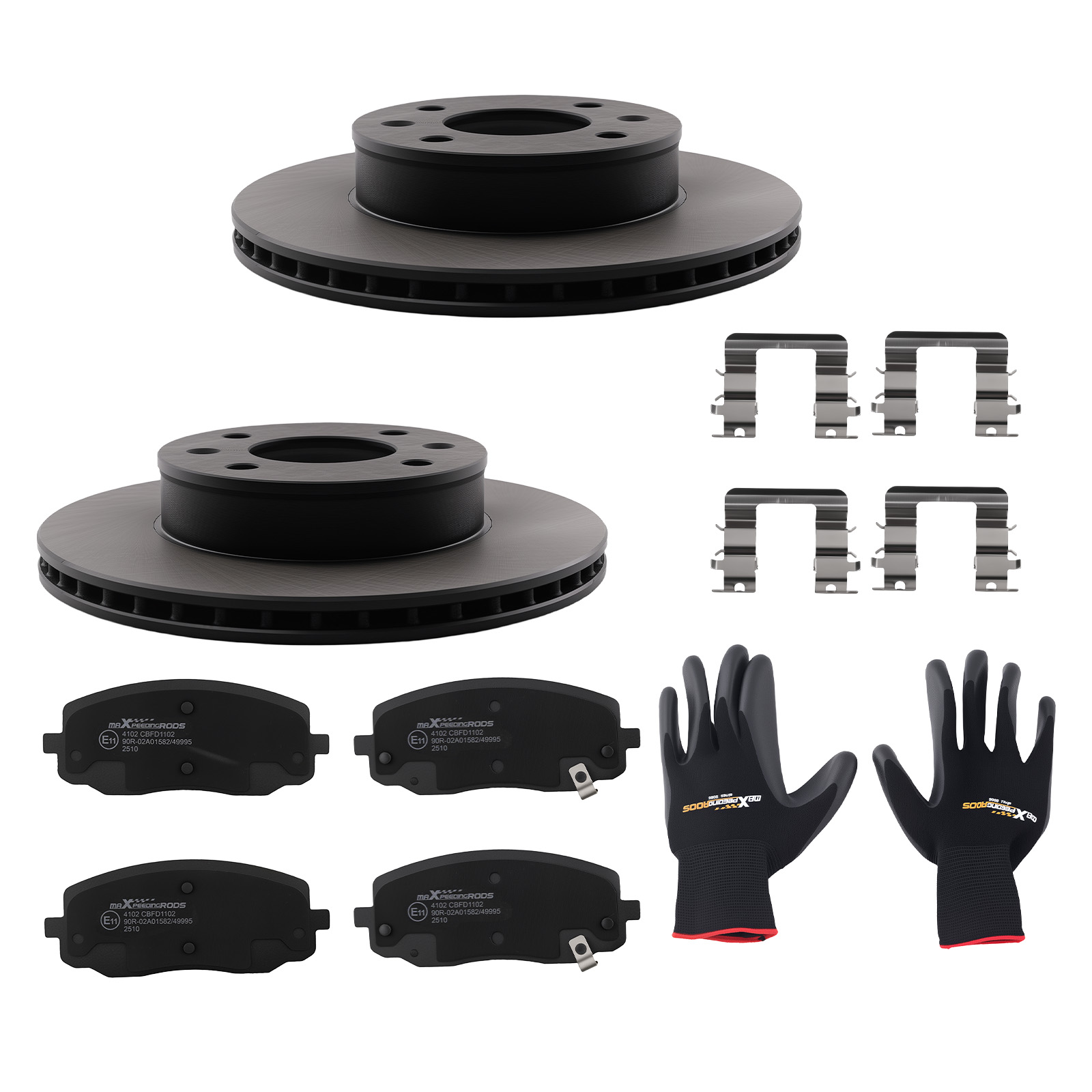 Disques et Plaquettes for Hyundai i10 Berline 1.2L 2015-2017 581010XA01