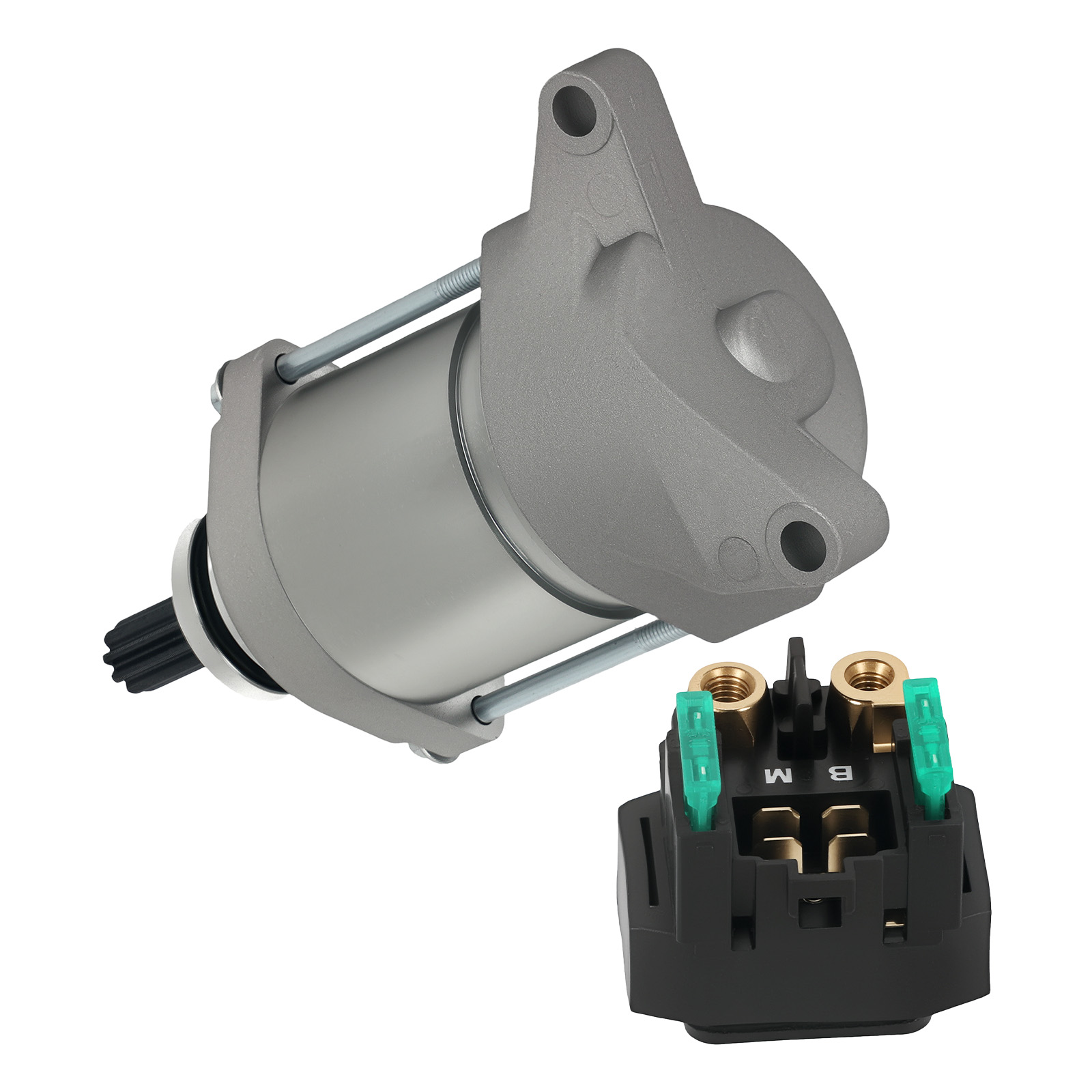 Starter Motor & Relay for Yamaha WR450F 2003-2006 5TJ-81890-00-00 CW 12V PMDD