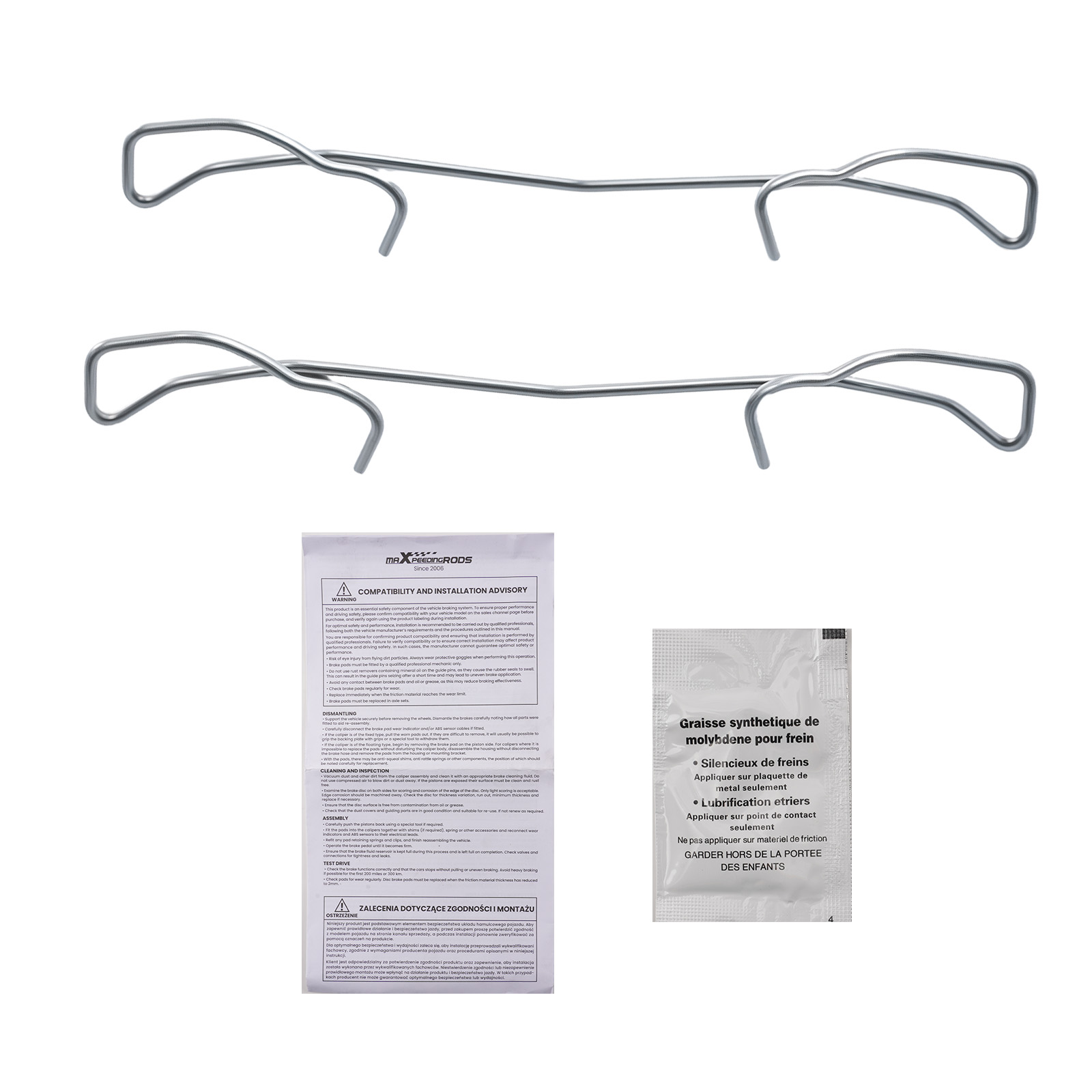 Kit 4 Plaquettes Frein AV for Vauxhall Astravan 1.3/1.7 CDTi
