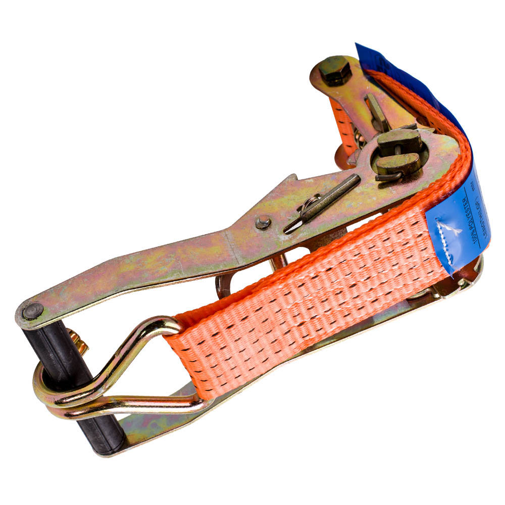 10x professional ratchet straps lashing strap Tie Down set 2pcs 5m 4t 4to 4000k