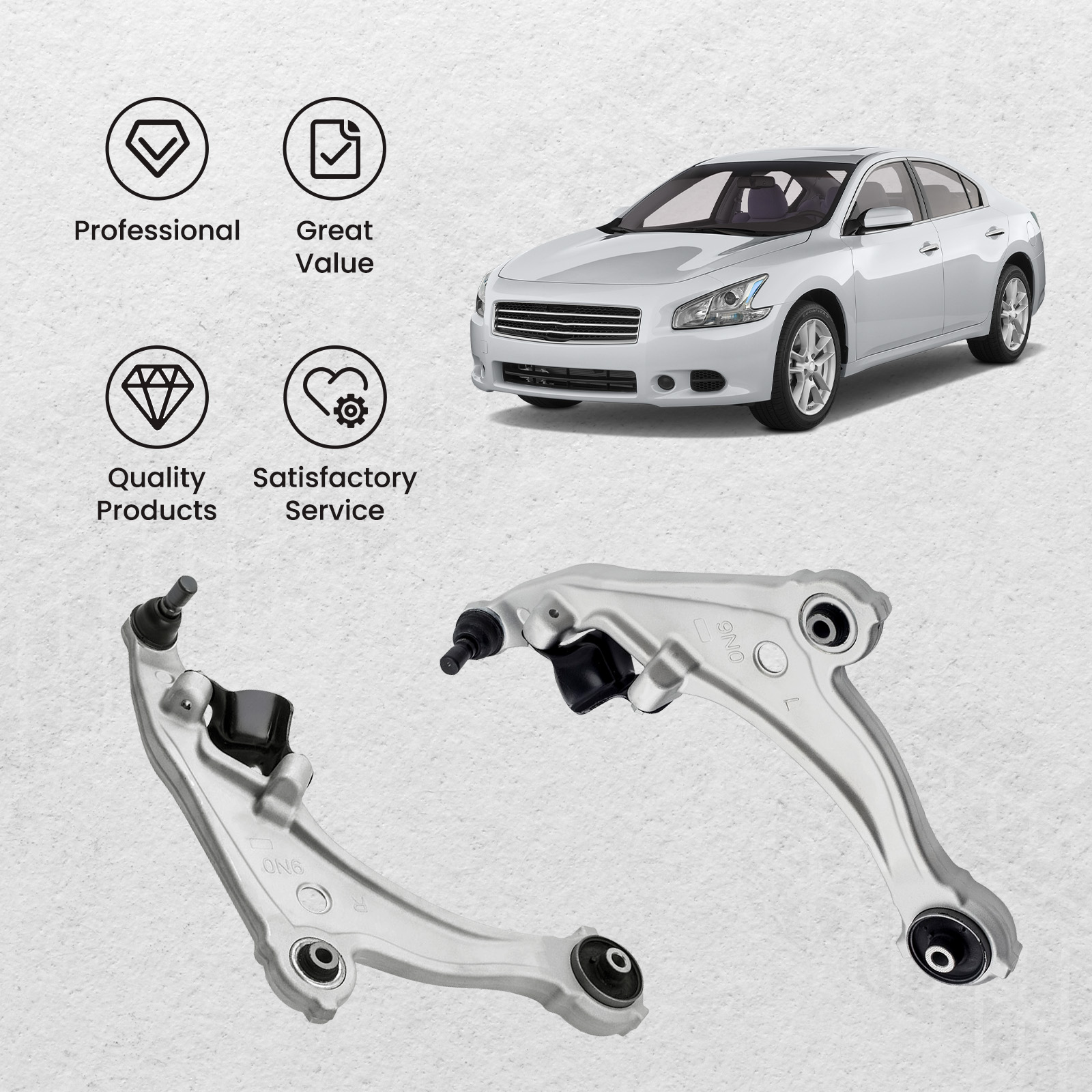 WHY CHOOSE OUR CONTROL ARM?