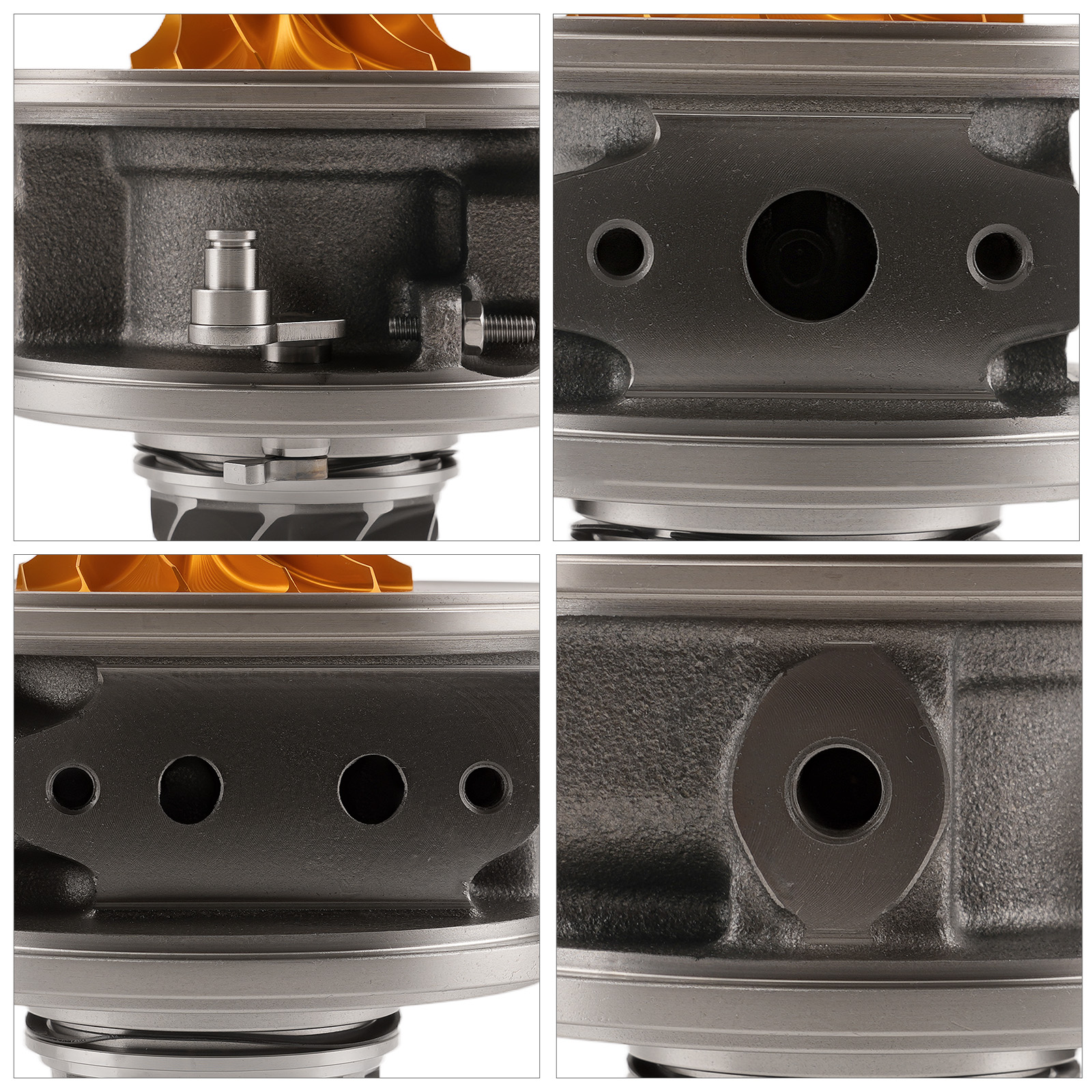KB4T TurboChra for Mitsubishi L200 2.5 DID 4D56 165HP VT16 Cartouche core Billet