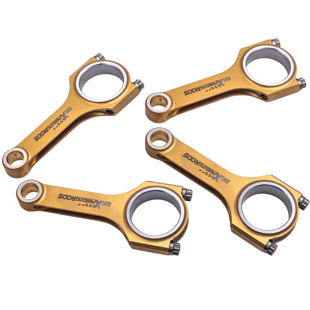 Titanizing Forged Connecting Rods for Honda Civic D16 ZC SOHC VTEC 137mm
