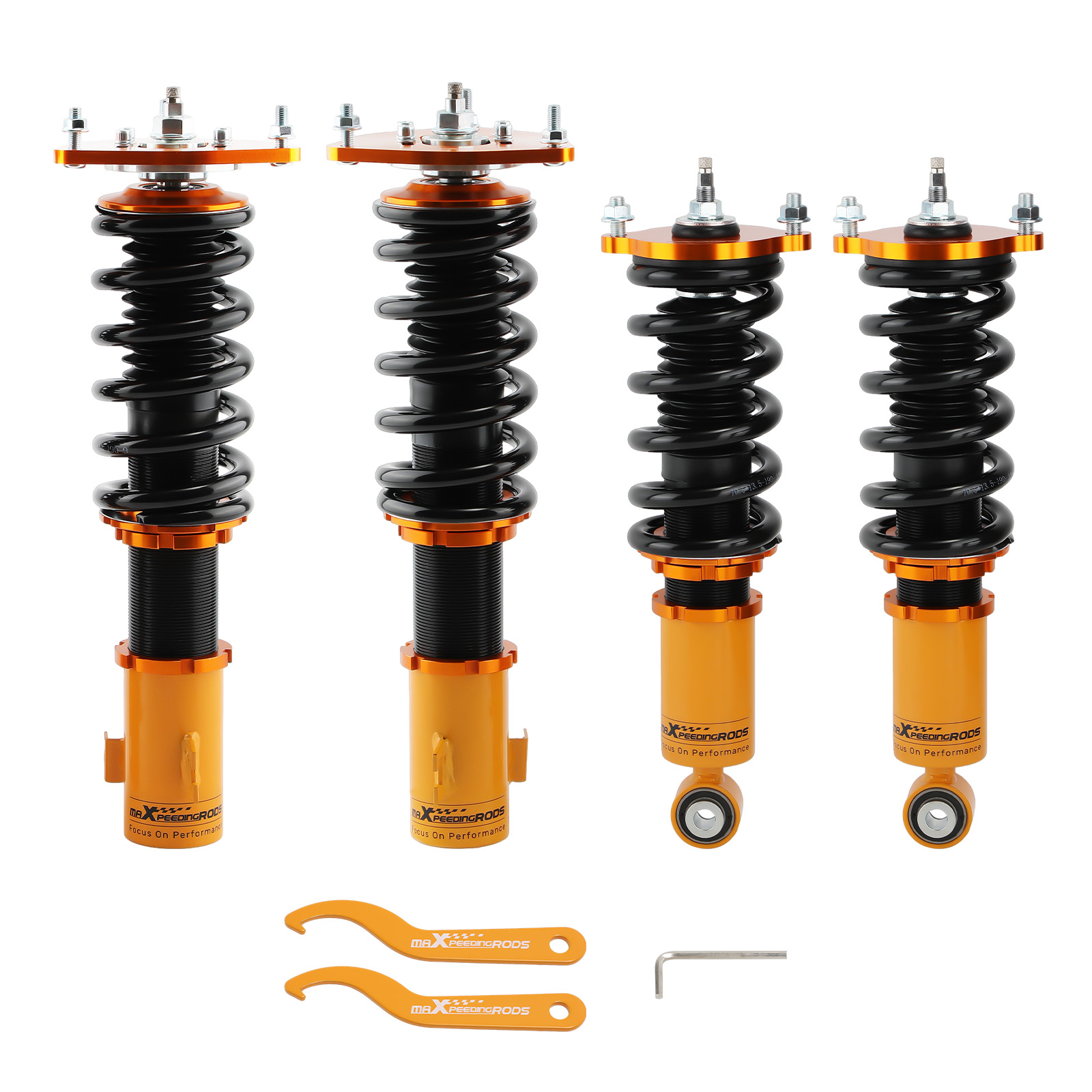Kit de Suspension Spring For Subaru Legacy 2000-2004 BE Adj. Damper Coilover