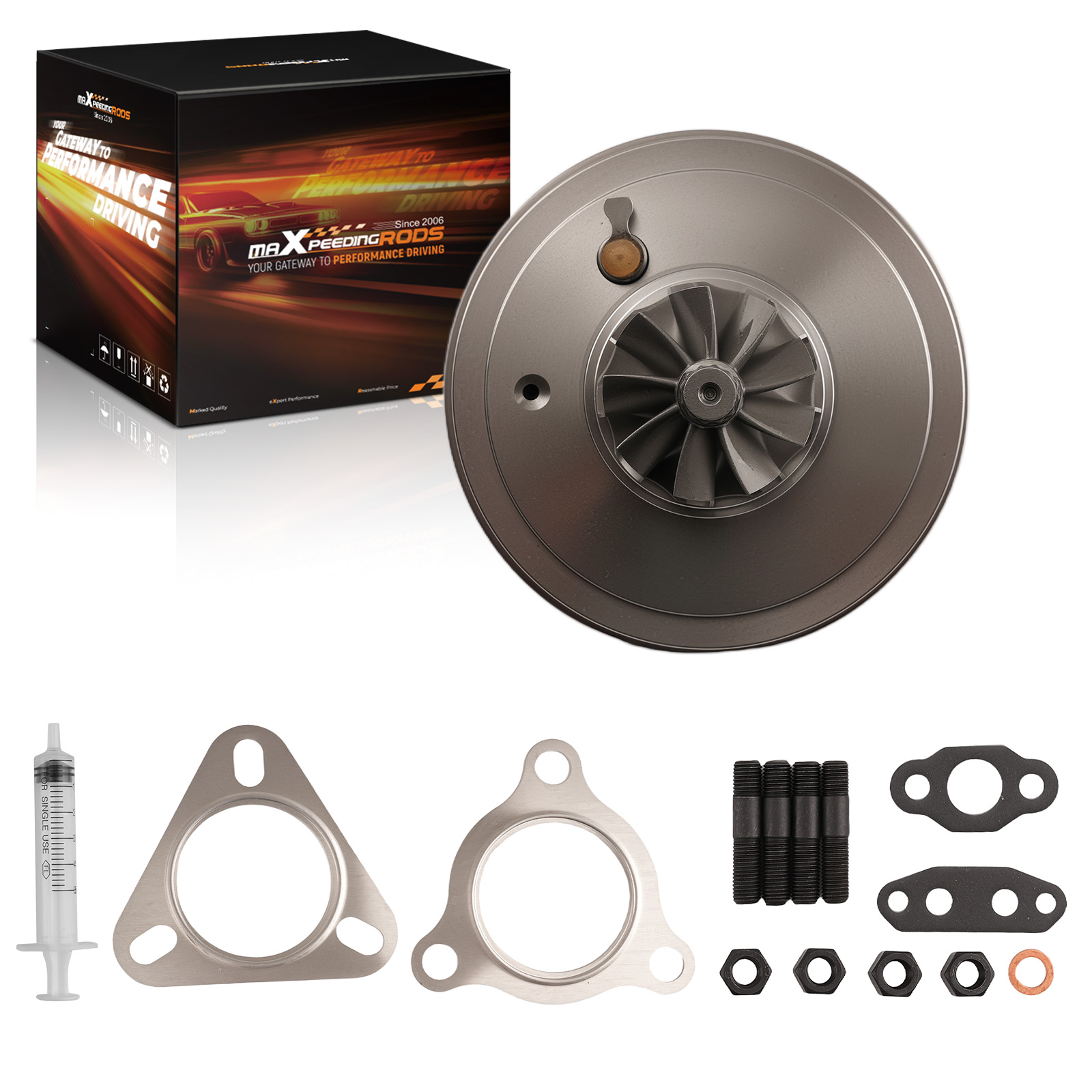 KB4T TurboChra for Mitsubishi L200 2.5 DID 4D56 165HP VT16 Cartouche core Billet